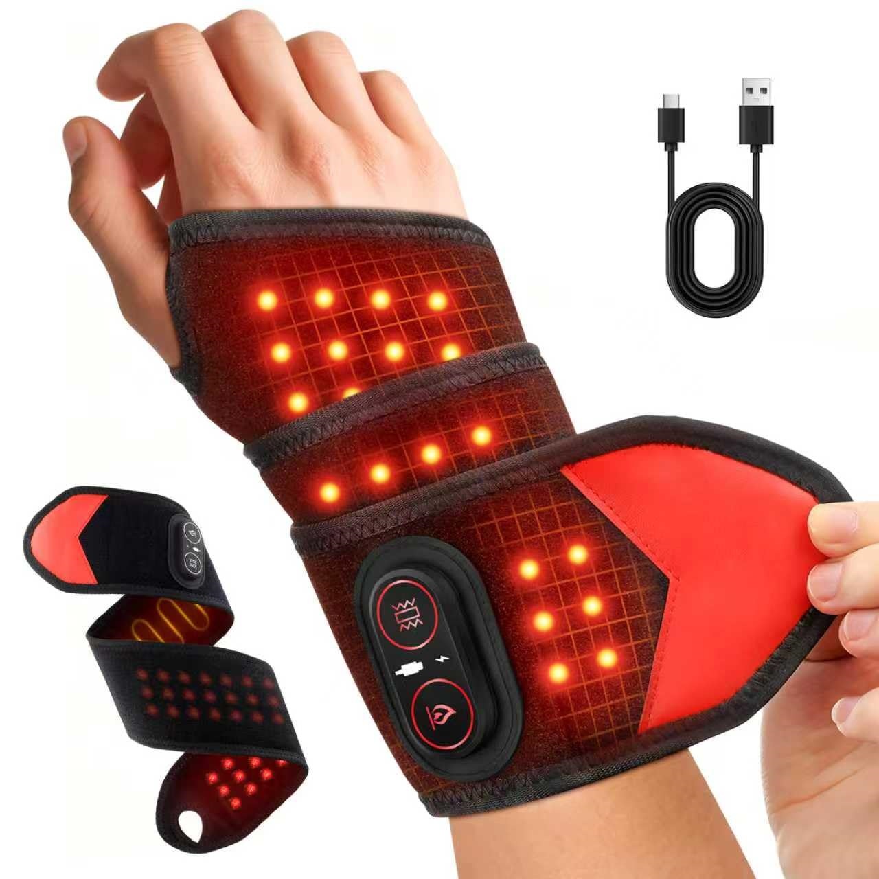 Wrist Wrap Support - Fascia Portatile per Terapia a Luce