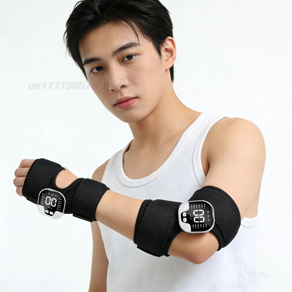 Wrist Wrap Support - Massaggiatore articolare EMS riscaldato, 12 modalità,